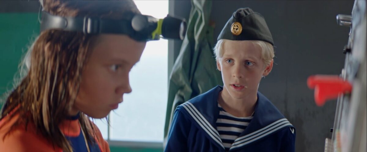 Три друга, клад и матрос Кошка